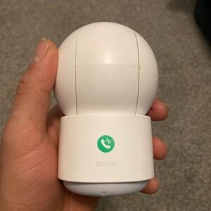 AOSU Indoor 360 Camera with Night vision, charging cable & Free Mounts